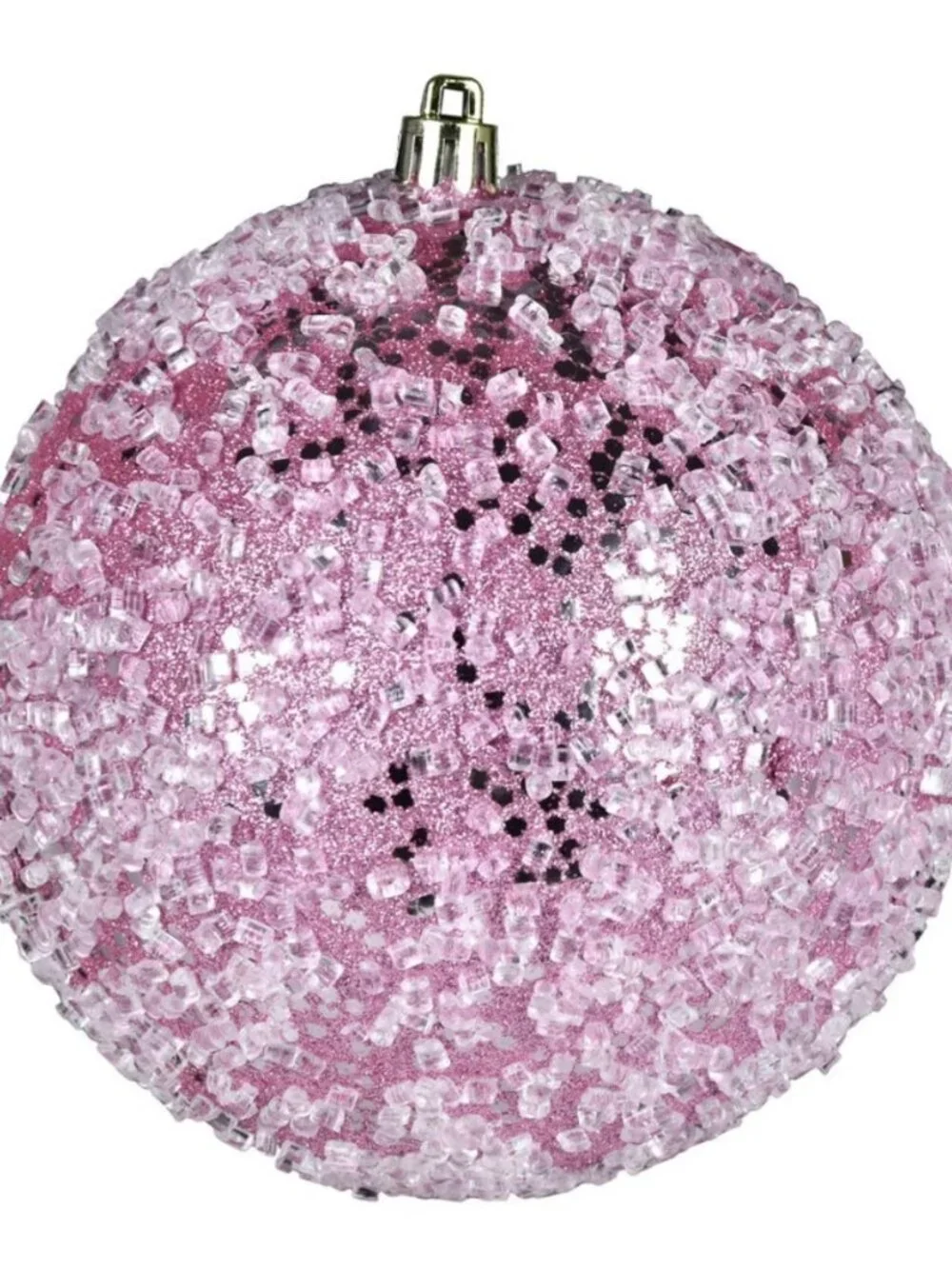 Vickerman Glitter Hail Ball Ornament Christmas Decor Holiday Decoration Gift